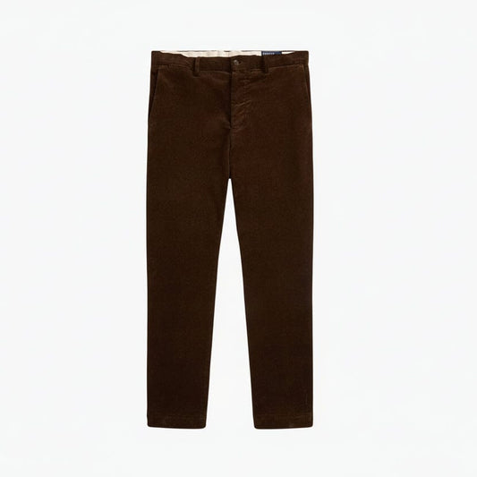 Andover Slim Fit Stretch-Cordhose Kleiderkunst Cooper Brown 28 